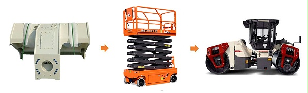 中厚板加工產品展現