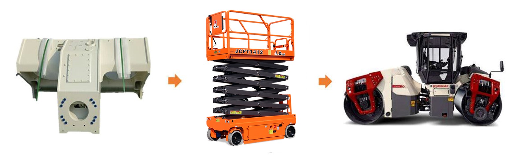 中厚板加工產品展現